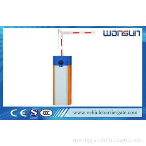 Foldable Arm Car Park Automatic Barrier Gate 90 AC 220V / 1